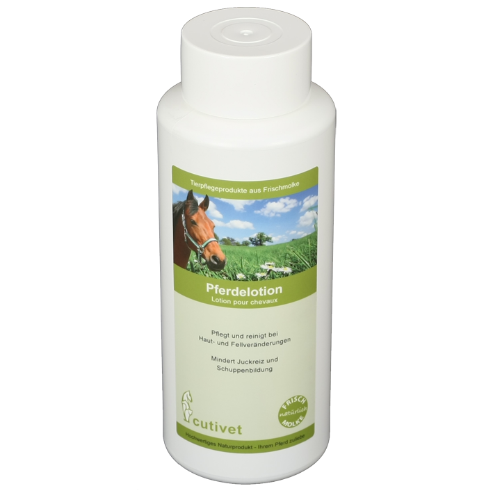 Sanfte Pferdelotion zur Fellpflege